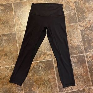 Lululemon size 6 align leggings 25”